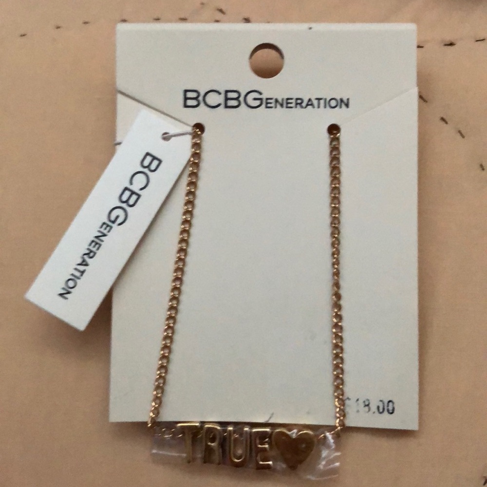 BCBGeneration necklace from Macy’s